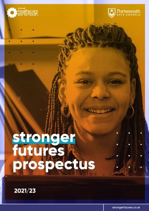 A link to a .pdf file titled Stronger Futures prospectus