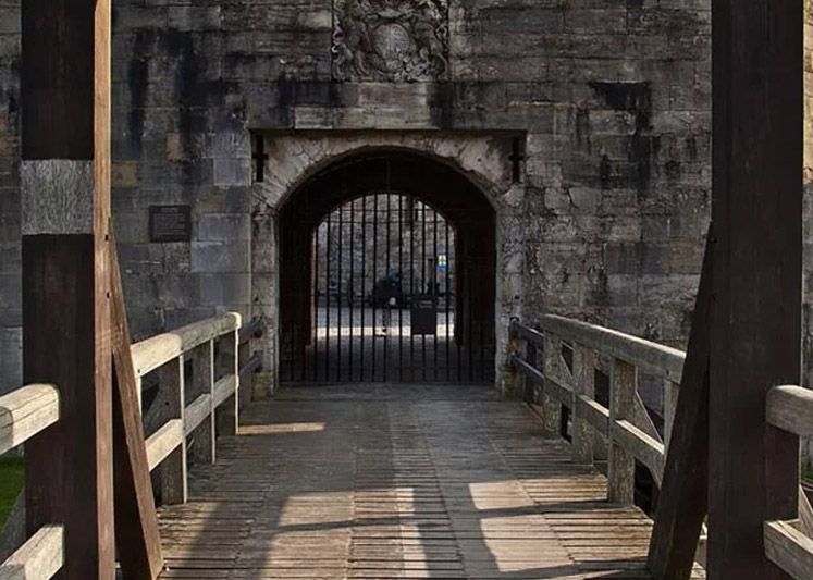 The main entrance of Southsea Castle